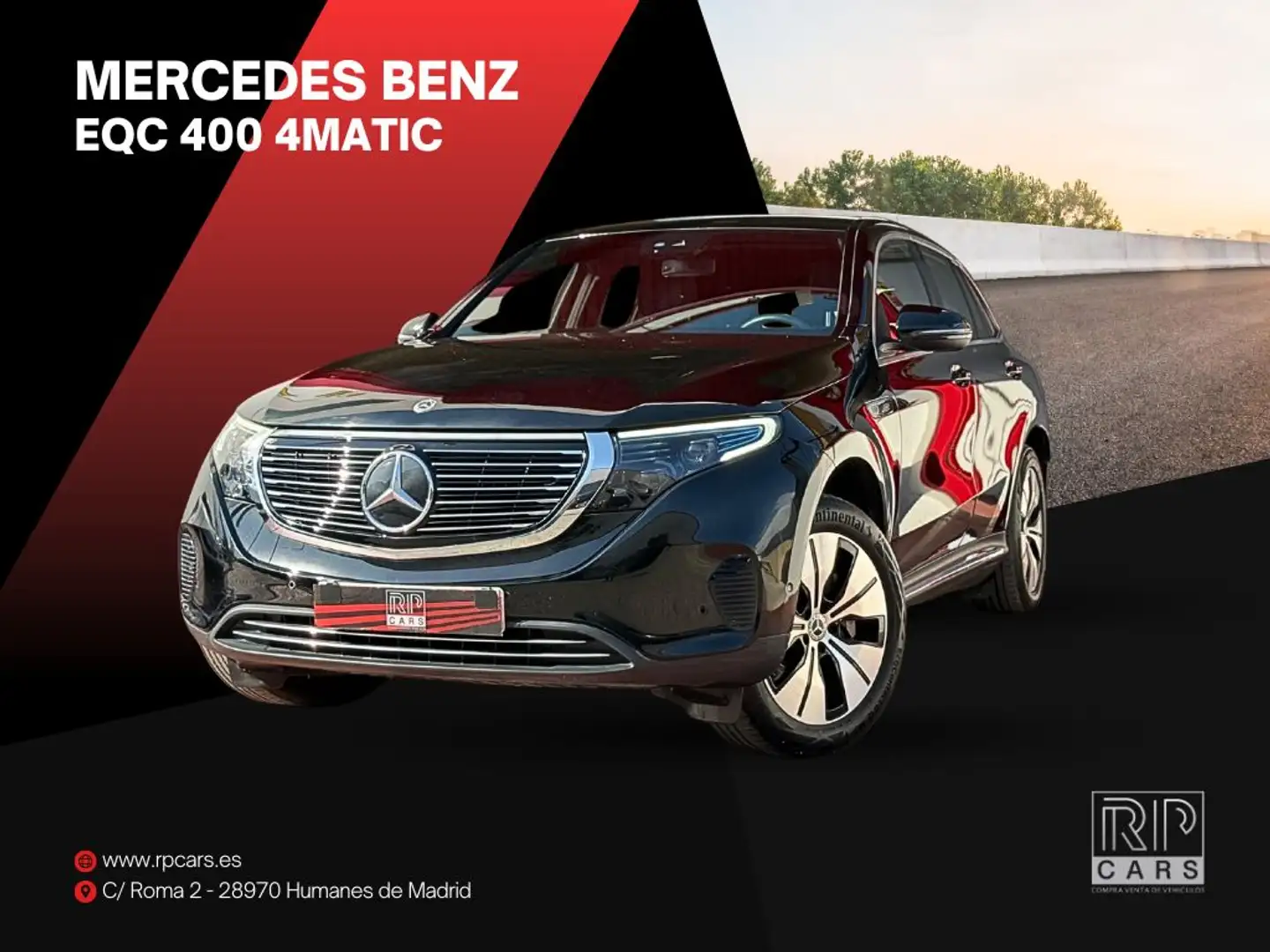 Mercedes-Benz EQC 400 4MATIC Noir - 1