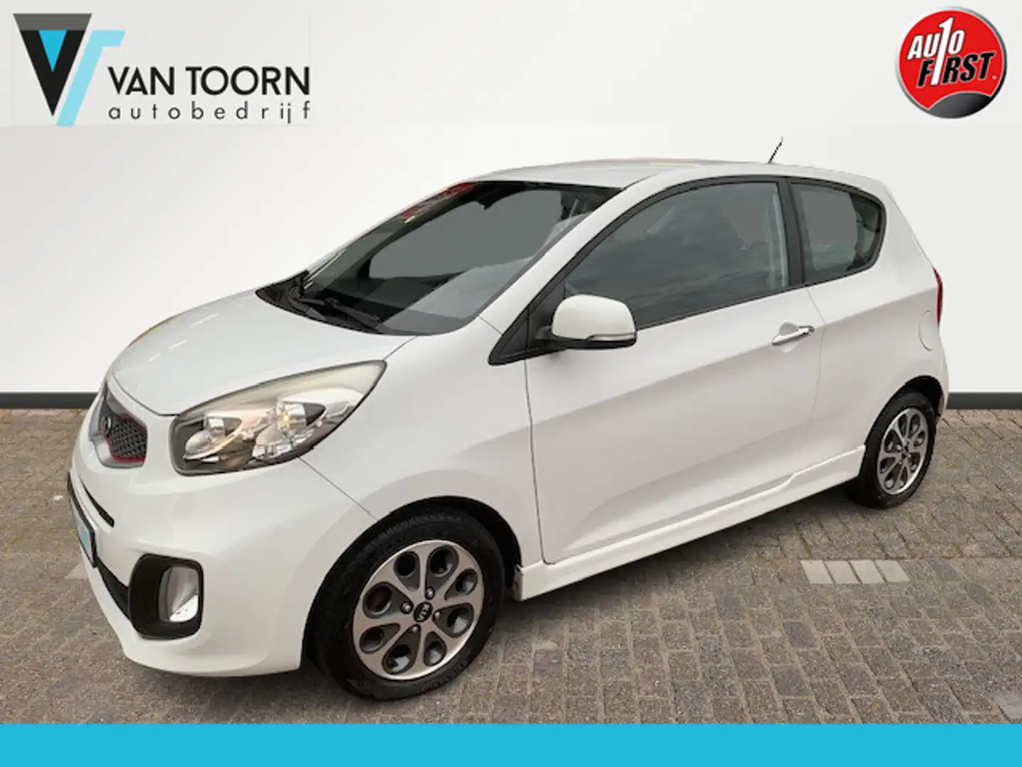 Kia Picanto 1.2 CVVT Super Pack, automaat . Blanc - 1