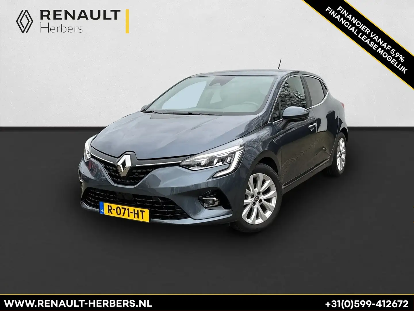 Renault Clio 1.0 TCe Intens NAVI / PDC / CRUISE / CLIMATE Gris - 1