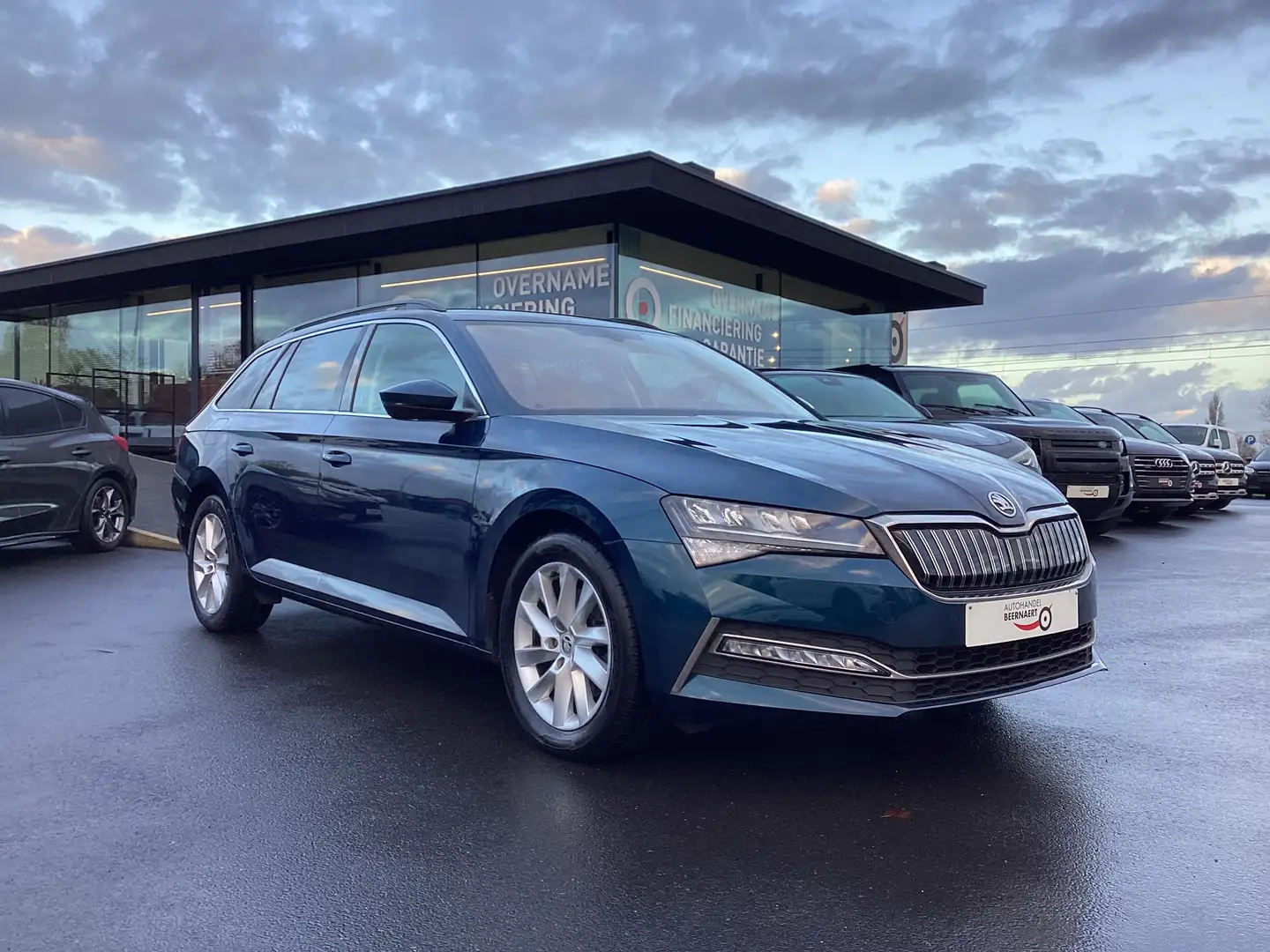 Skoda Superb 1.4TSiHybrid/1stEig/74000km/Cam/MemorySeats/Cruise Blauw - 1