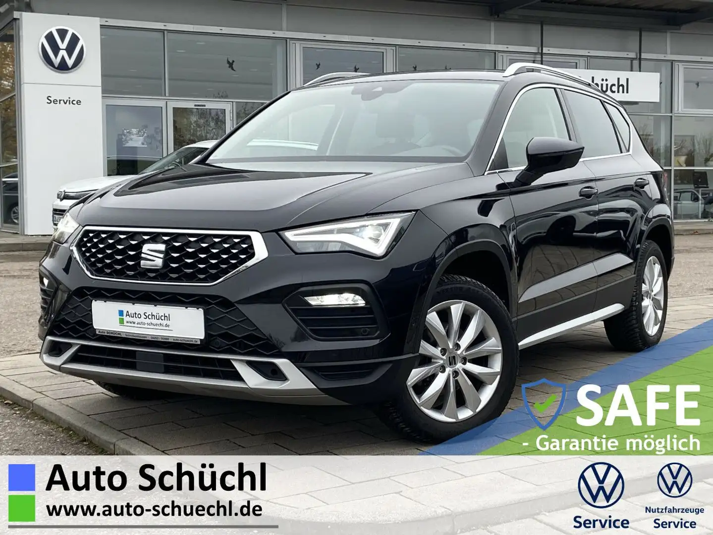 SEAT Ateca 1.5 TSI DSG Xperience AHK+NAVI-PRO+LED+FUL Schwarz - 1
