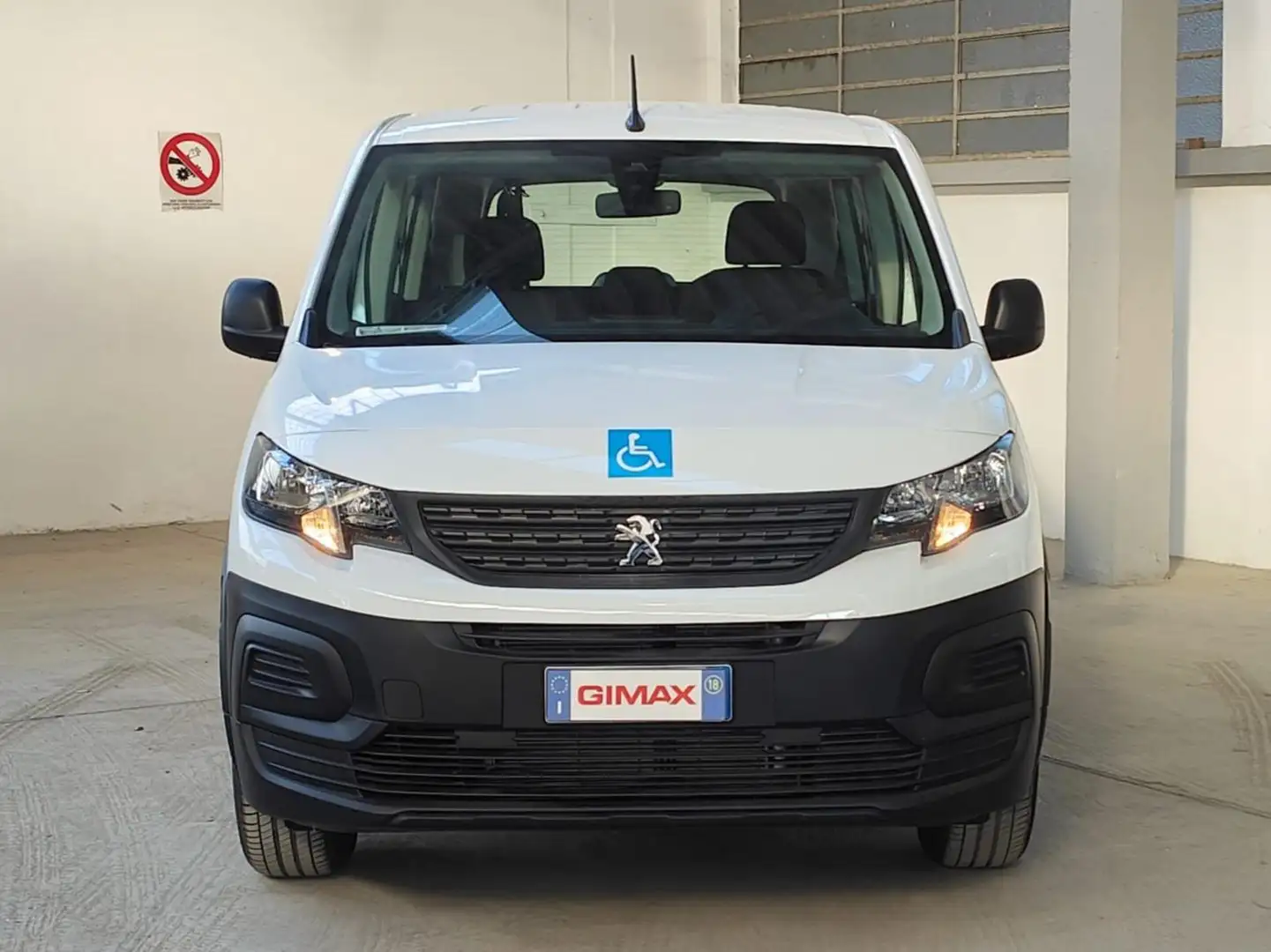Peugeot Rifter Mix BlueHDi 100 S&S Trasporto Disabili Bianco - 2