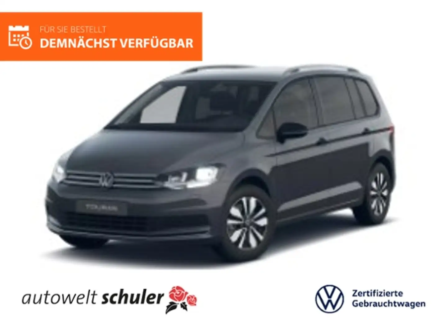 Volkswagen Touran 2,0 TDI DSG Goal 7-Sitzer AHK Navi Grau - 1
