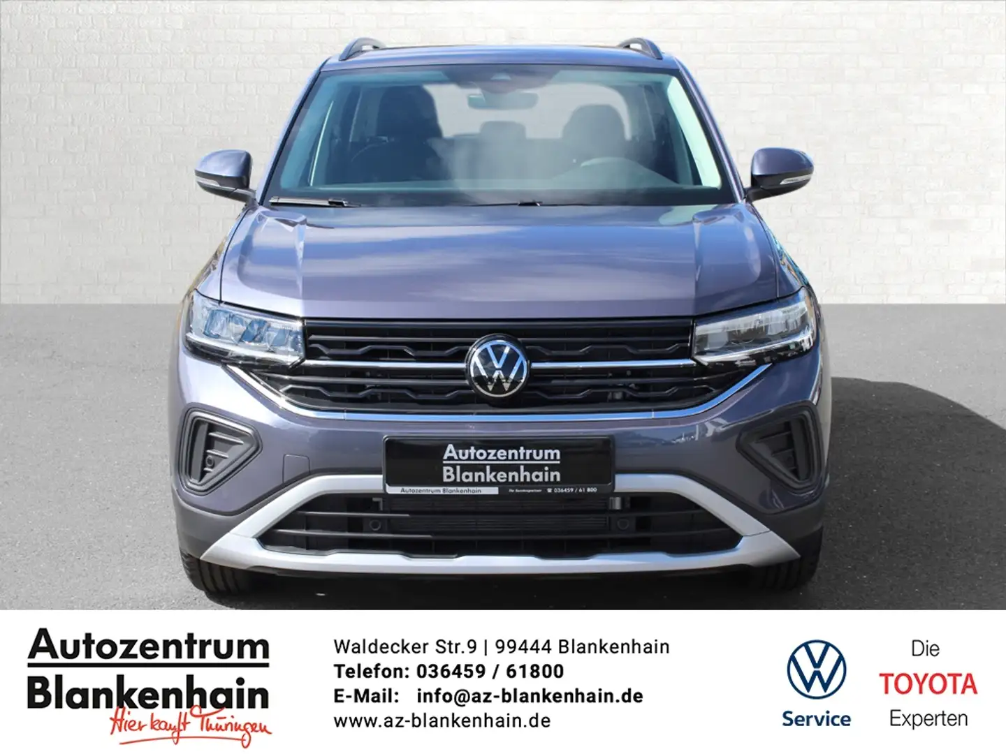 Volkswagen T-Cross 1,0 TSI Life *AHK*Kamera*App-Connect*LED* Grau - 2