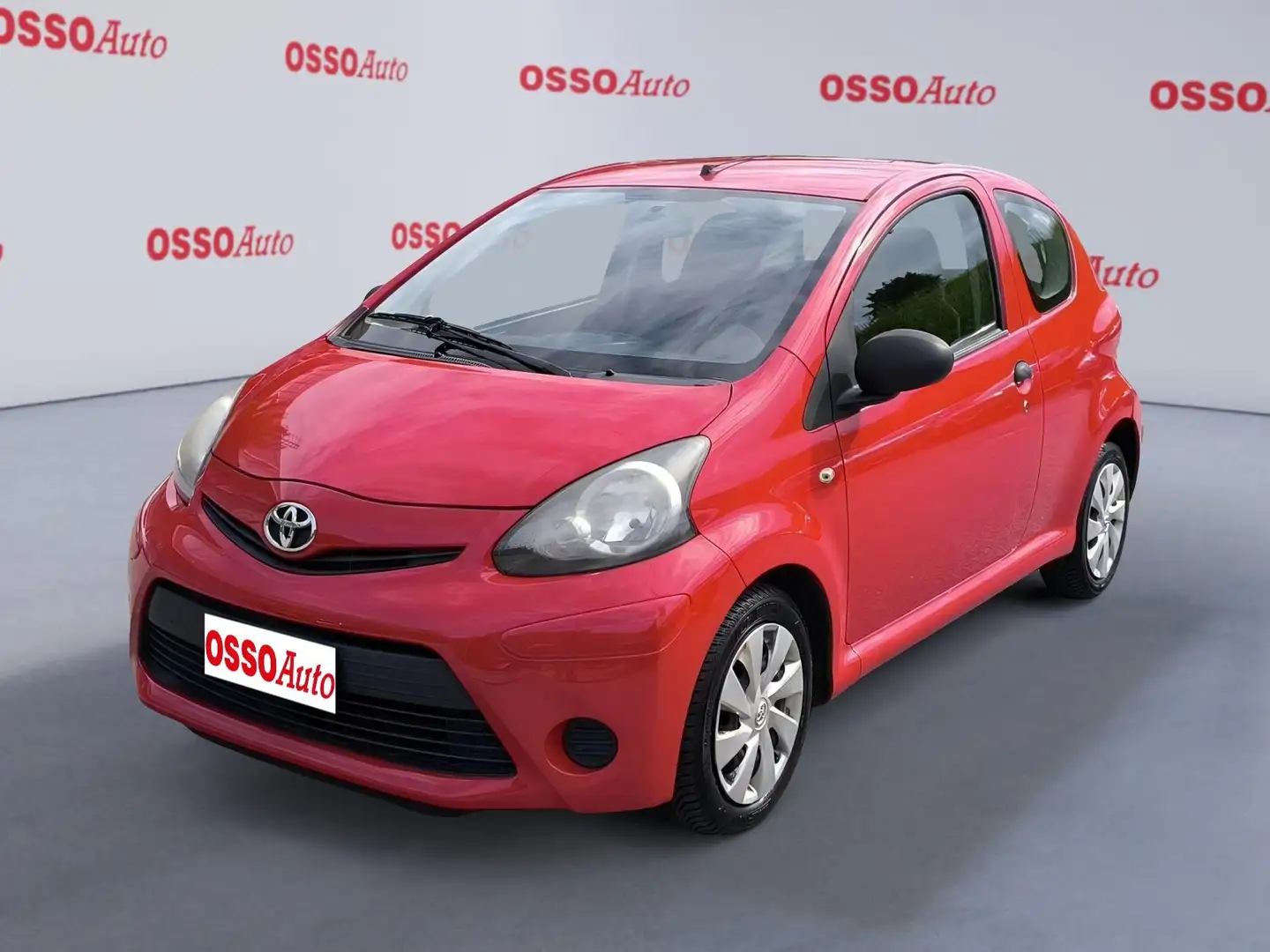 Toyota Aygo 1.0 BENZINA 68 HP 3 PORTE UNIPROPRIETARIO NEOPATE Rood - 1