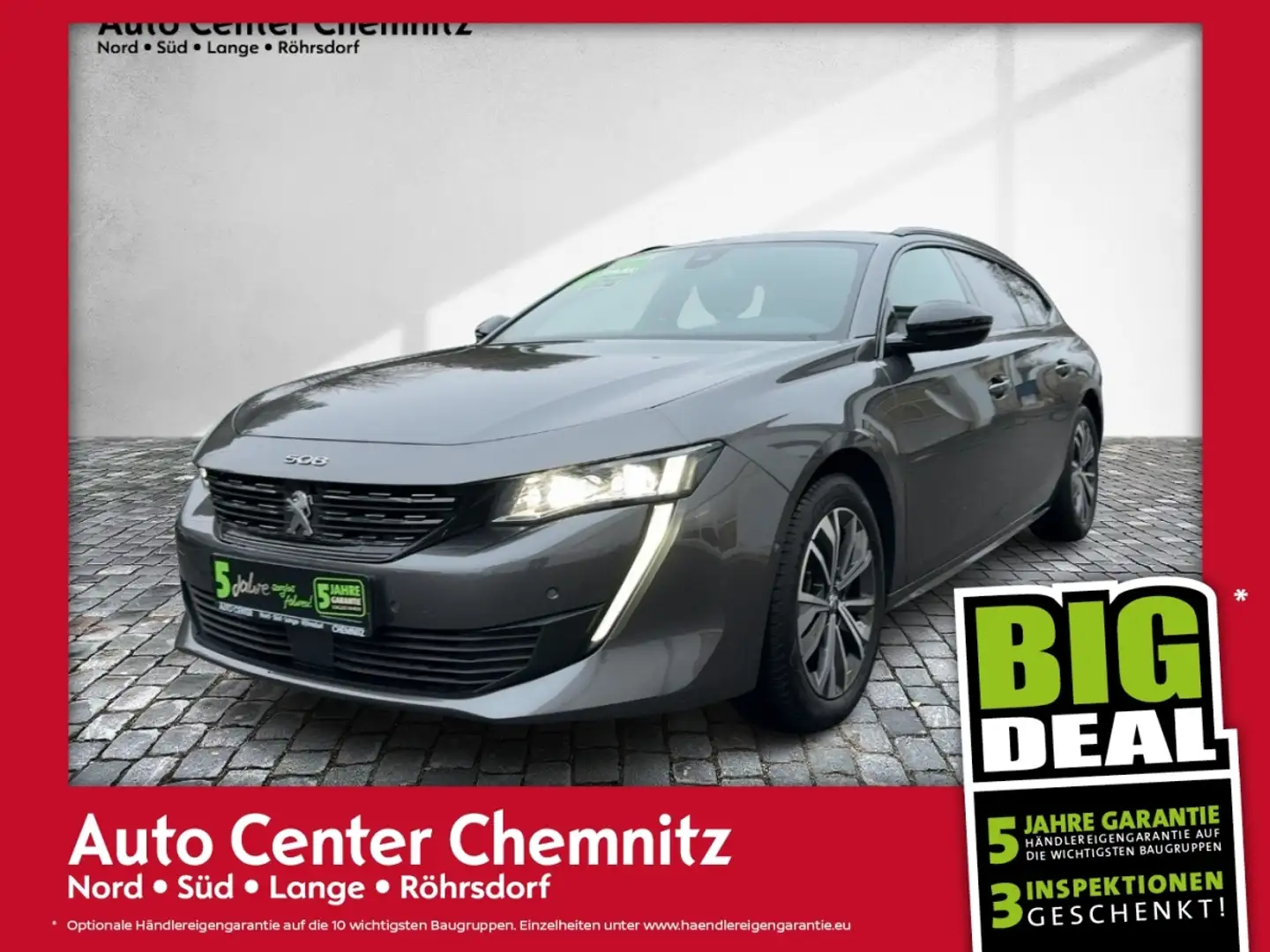 Peugeot 508 SW 1.5 HDi AT8  Allure LED/Navi/SHZ/Kamera Grey - 1