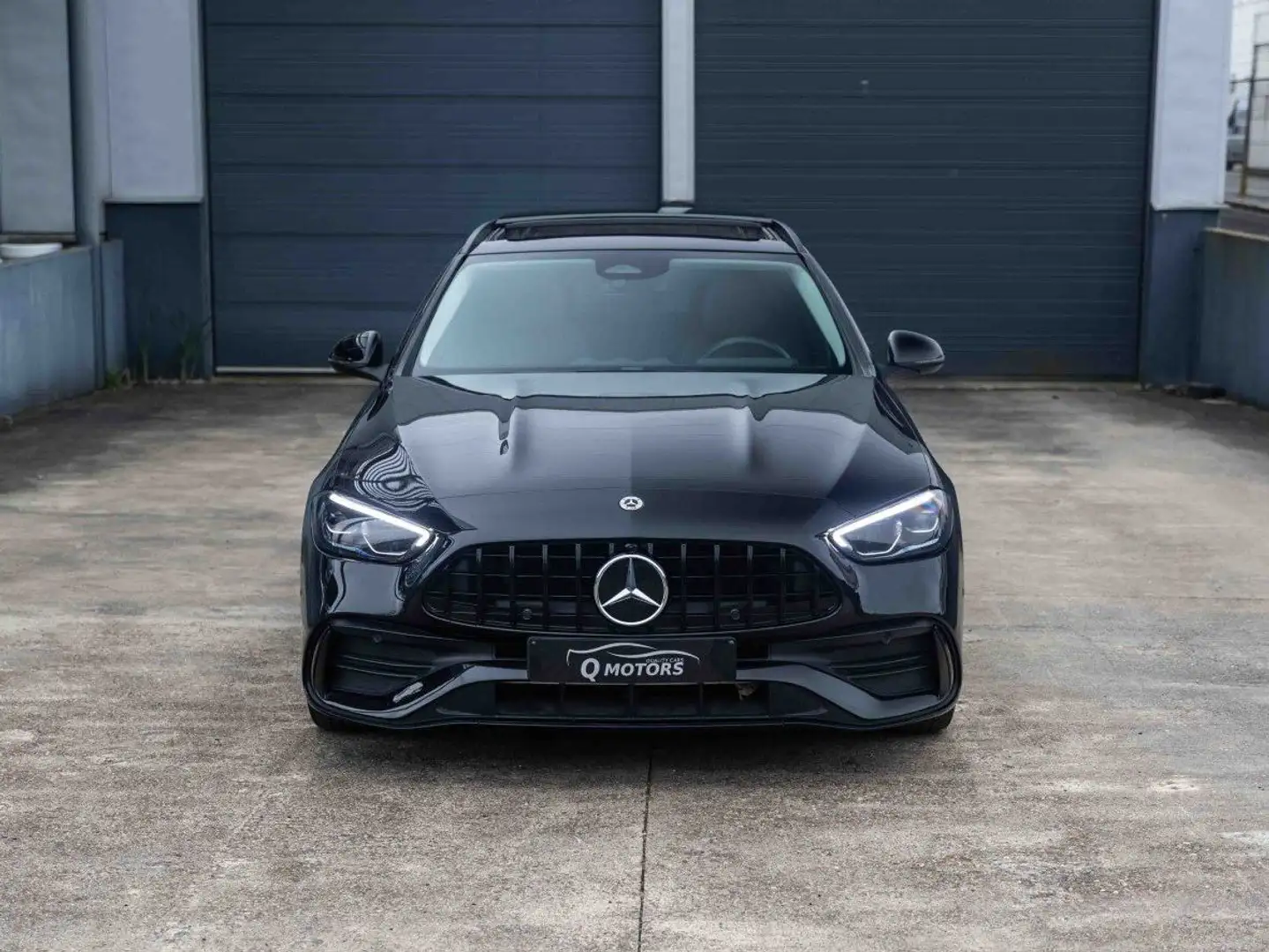 Mercedes-Benz C 220 Break d AMG-PANO-LED-CARPL Чорний - 2