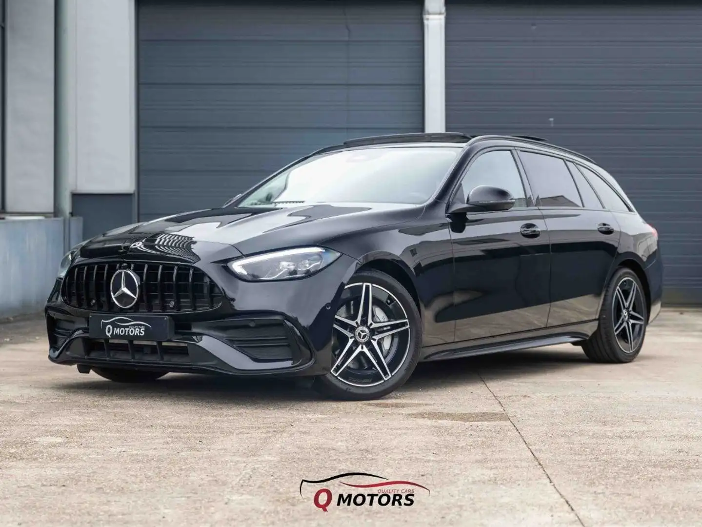 Mercedes-Benz C 220 Break d AMG-PANO-LED-CARPL Чорний - 1