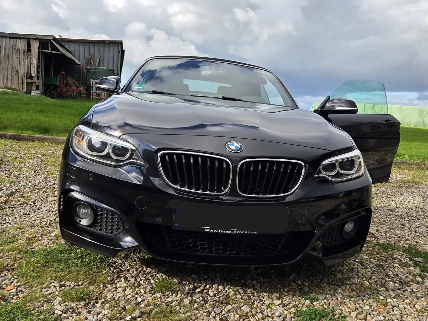BMW 220 2er Cabrio Diesel 220d Cabrio Aut. M Sport Siyah - 1
