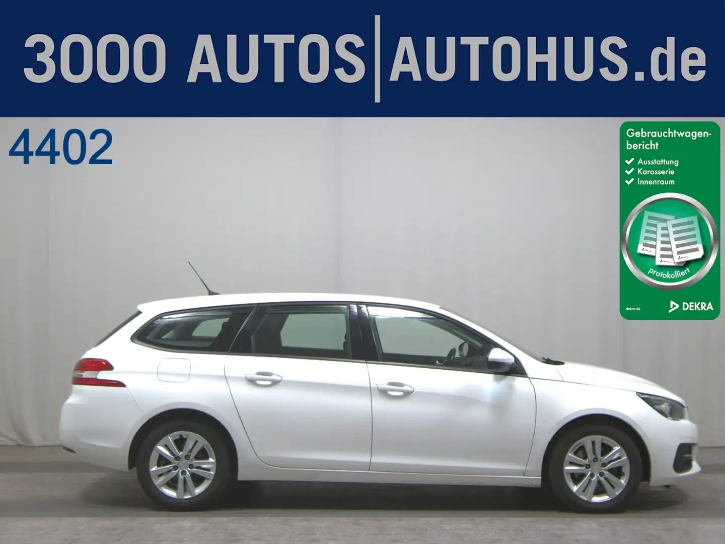 Peugeot 308 SW 1.6 BlueHDi Active Navi Shz Blanc - 1