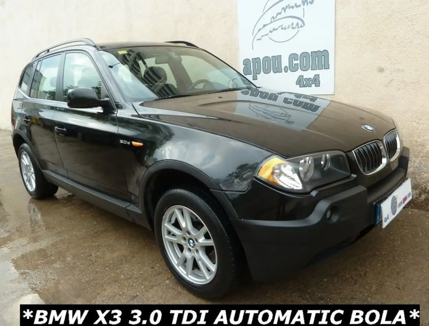 BMW X3 3.0d Aut. Negro - 1
