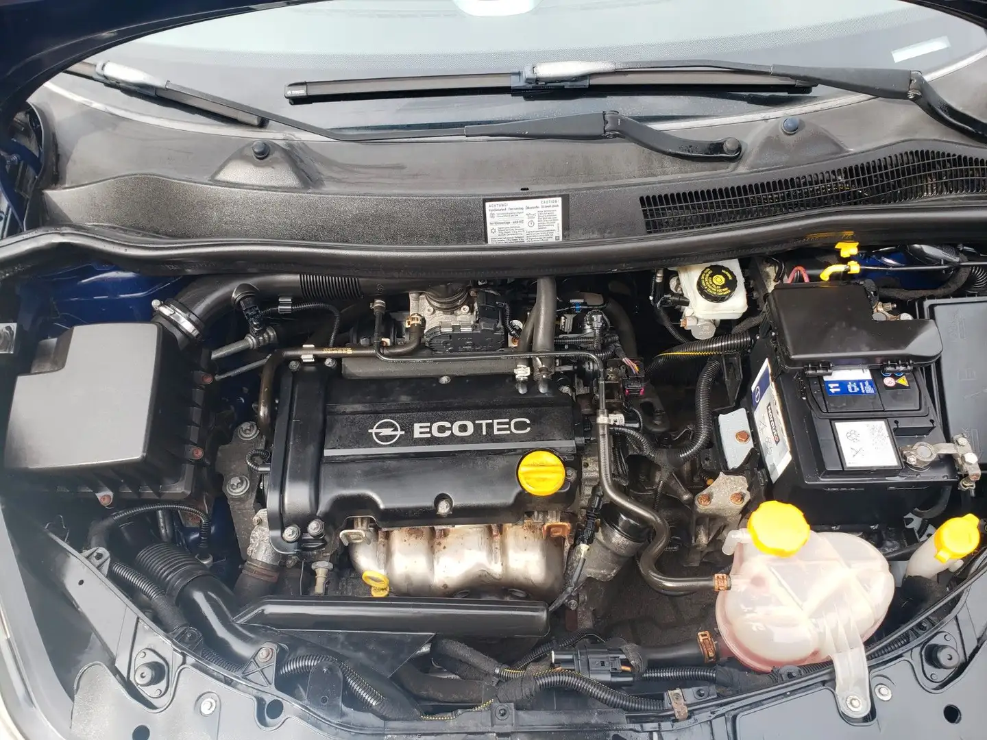 Opel Corsa D Basis/TÜV NEU/Garatie 24 Blau - 2