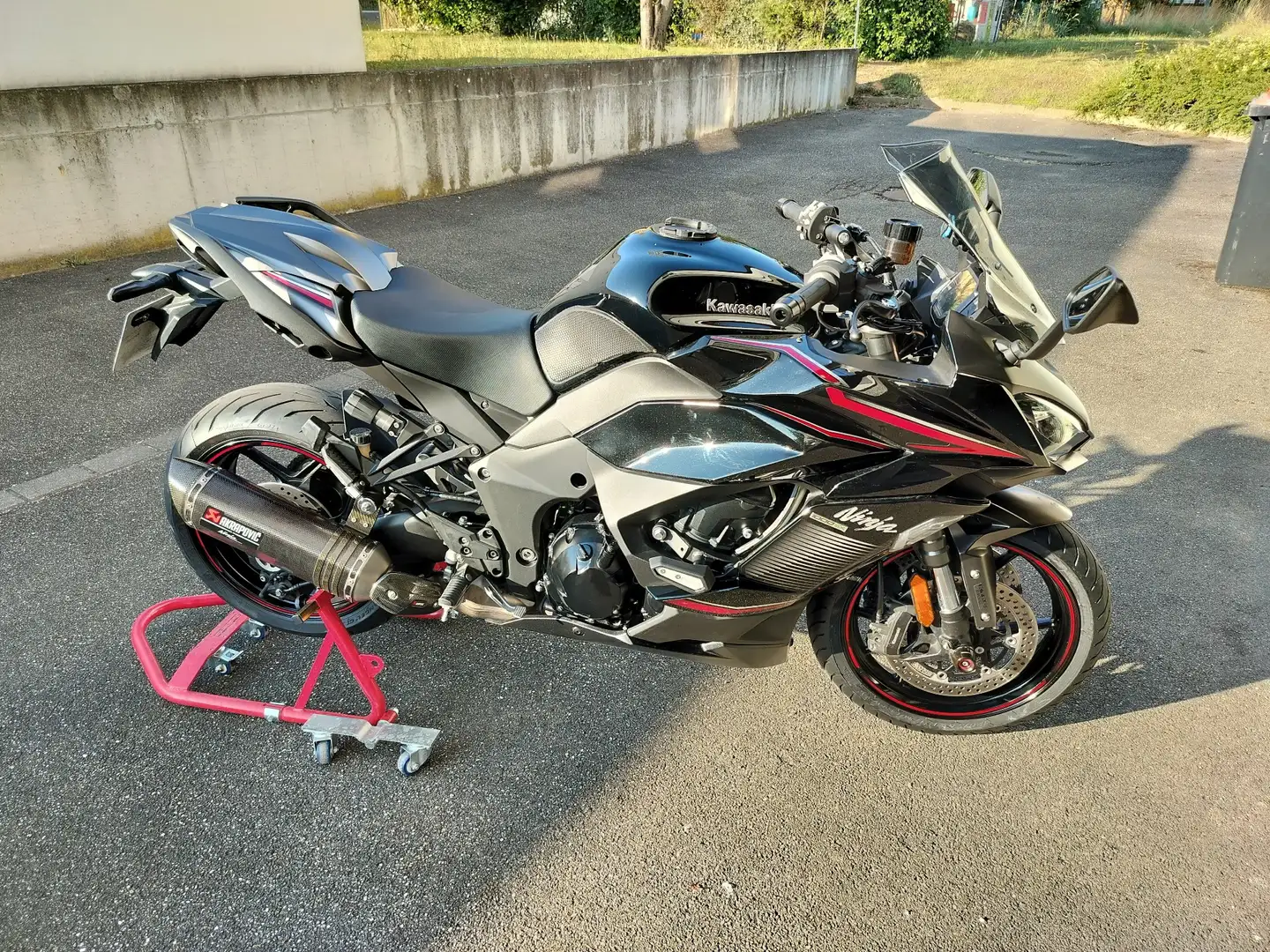 Kawasaki Ninja 1000SX pack performance et tourer Noir - 1