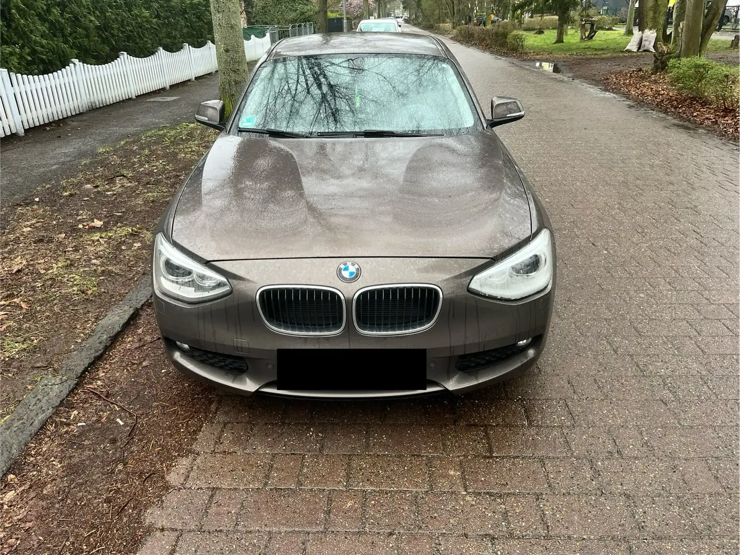 BMW 116 Navi, PDC, SchKHft, SitzHz, Unfallfrei, Xenon smeđa - 2