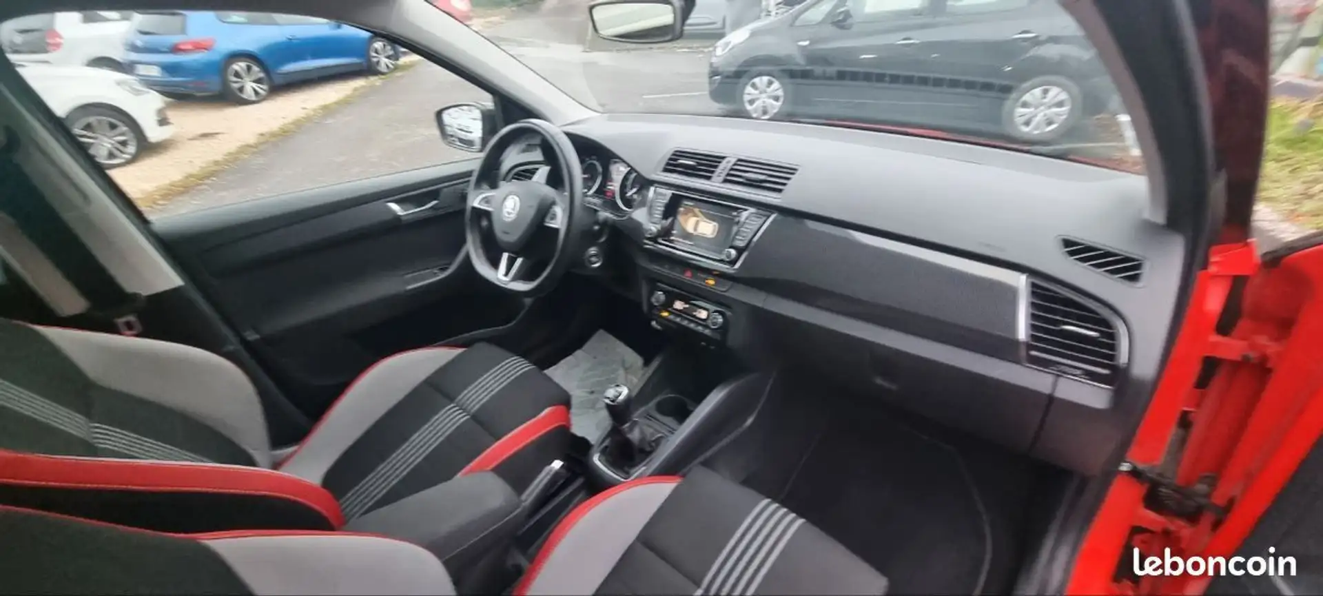 Skoda Fabia 1.0 tsi 110 ch Monte carlo Rouge - 2