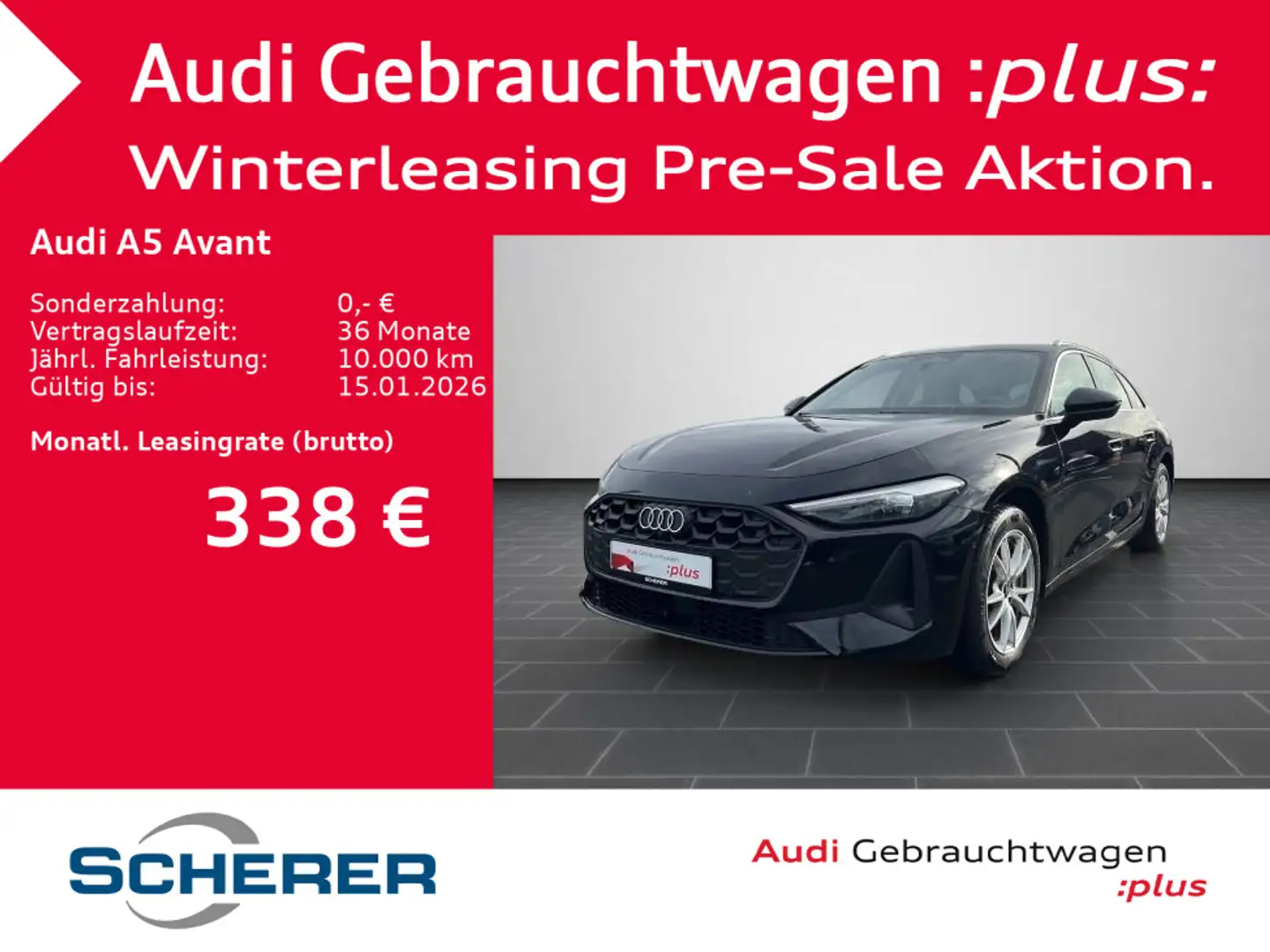 Audi A5 TFSI S tro. Kamera/ACC/uvm. Schwarz - 1