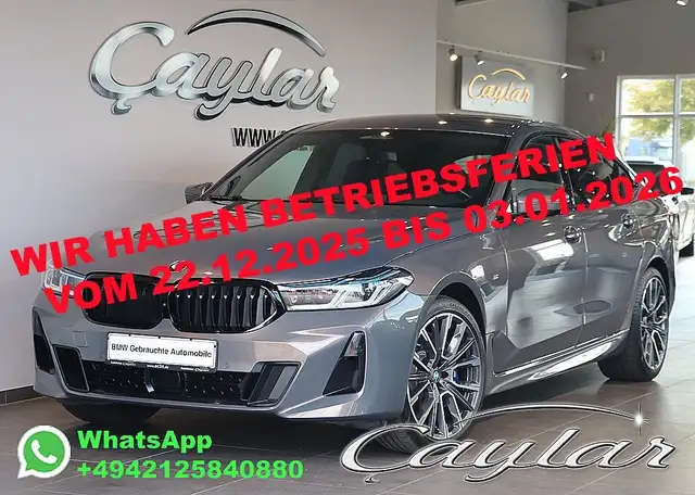 BMW 640 640iX GT M SPORT ACC 360°SITZBELÜFT NAPPA LASER