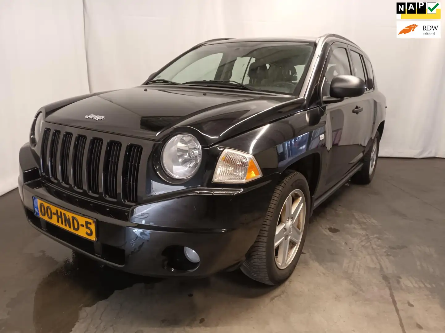 Jeep Compass 2.4 Sport - Lekt benzine - SCHADEAUTO Negru - 1