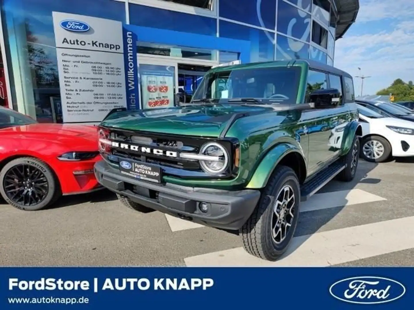 Ford Bronco EcoBoost 2,7l Outer Banks 4x4 LED ACC Nav Groen - 1