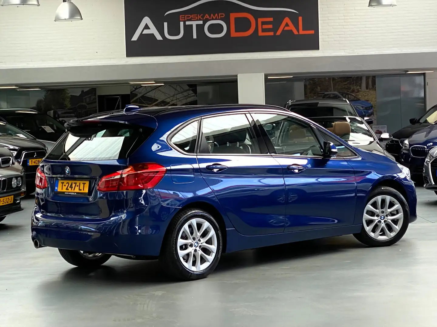 BMW 225 2-serie Active Tourer 225xe iPerformance, Cruise c Bleu - 2