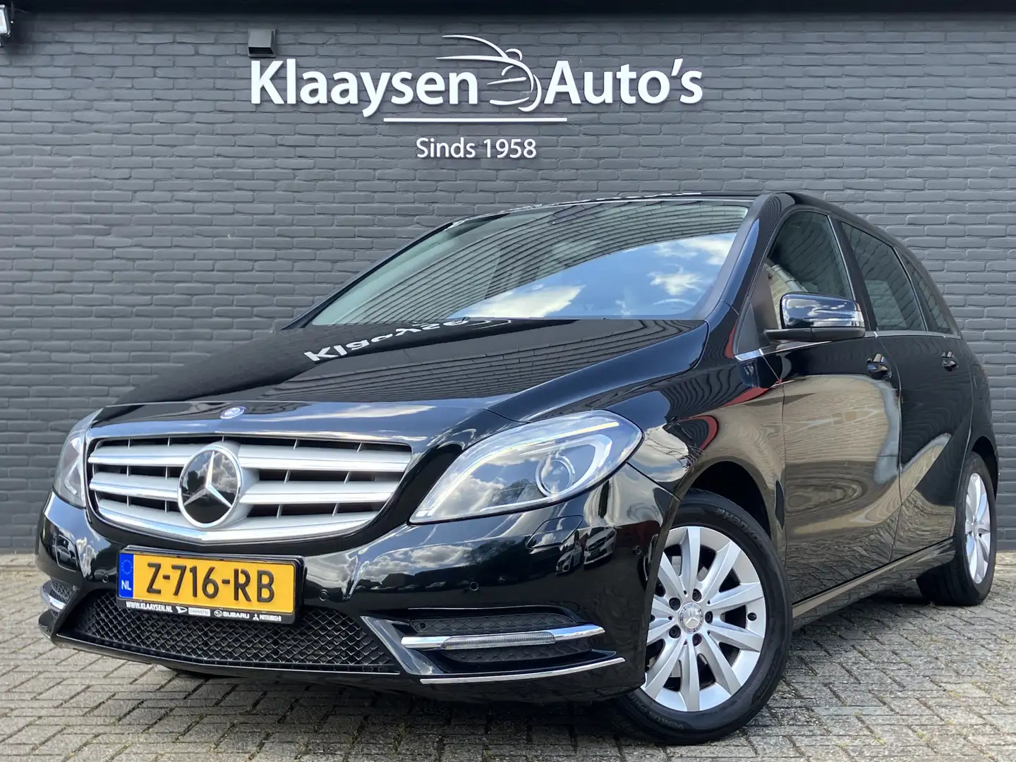 Mercedes-Benz B 200 Prestige 156 pk AUT. | navigatie | leder interieur Zwart - 1