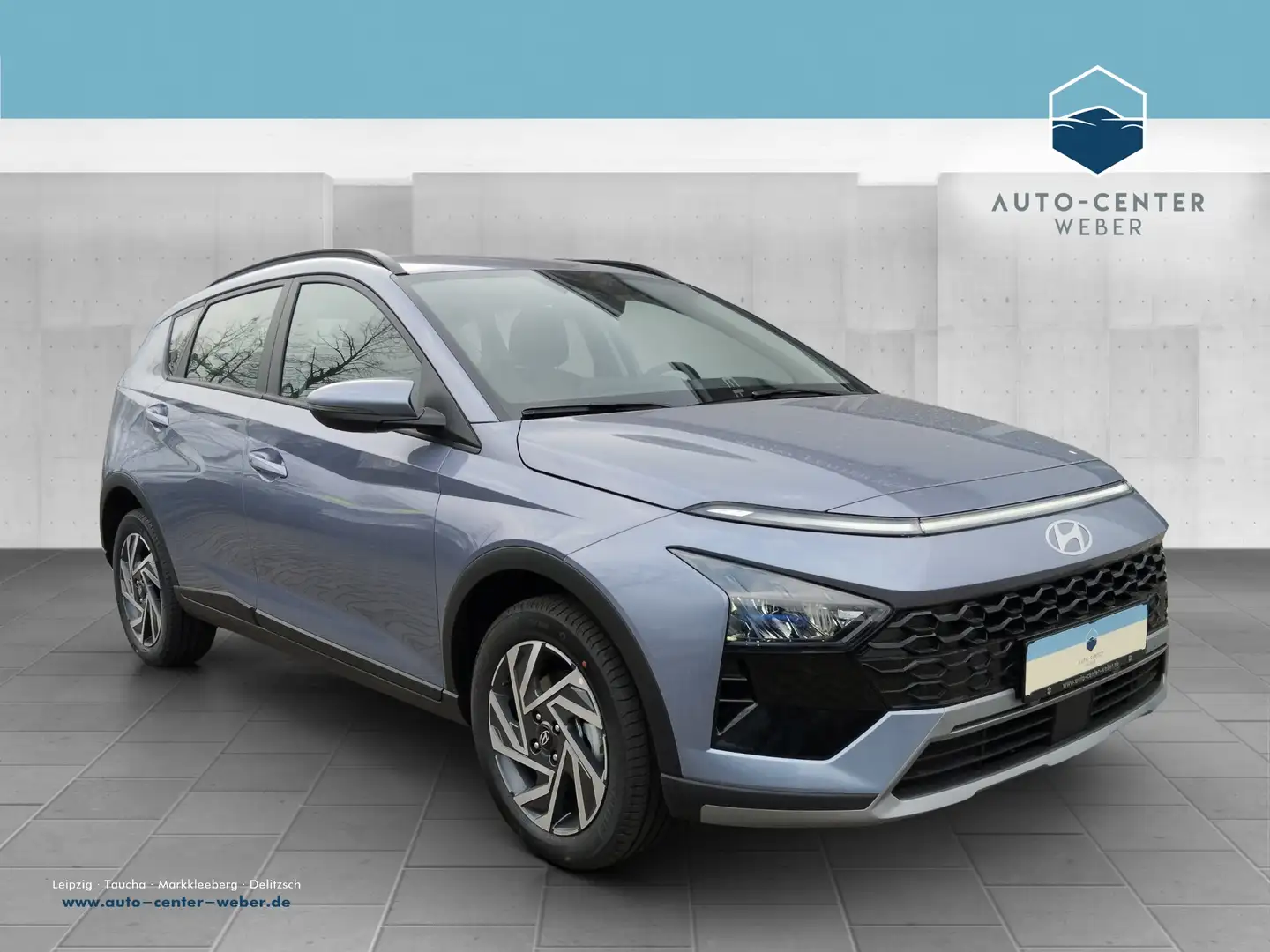 Hyundai BAYON FL 1.0 T-GDI Trend DCT Blau - 1