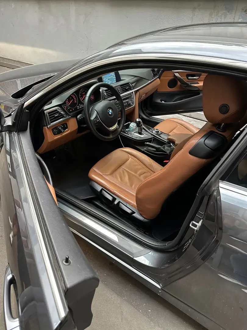 BMW 420 420i Coupe Sport-Aut. Luxury Line Grau - 1