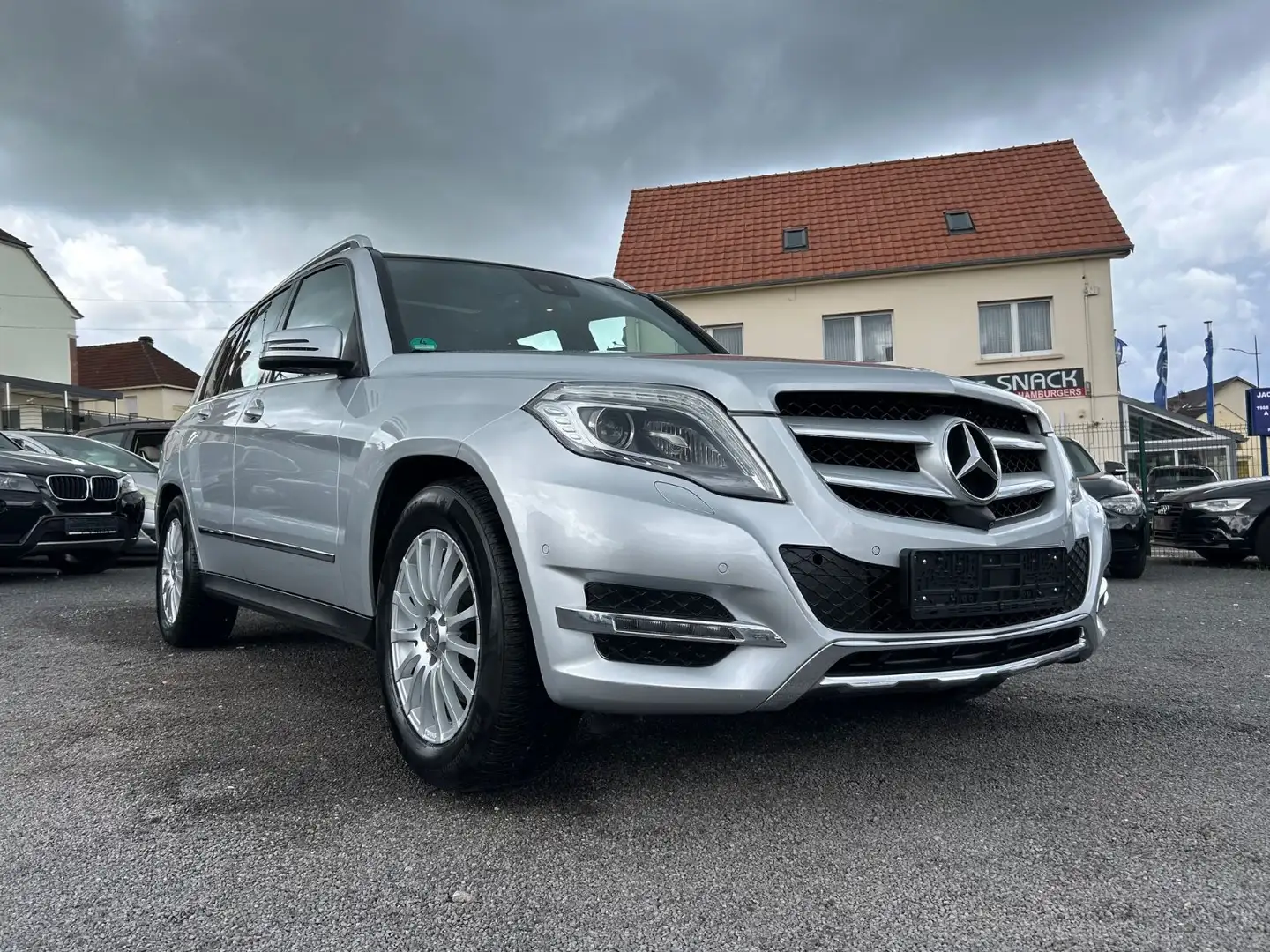 Mercedes-Benz GLK 250 4Matic 360 KAMERA + PANO + XENON Argintiu - 1