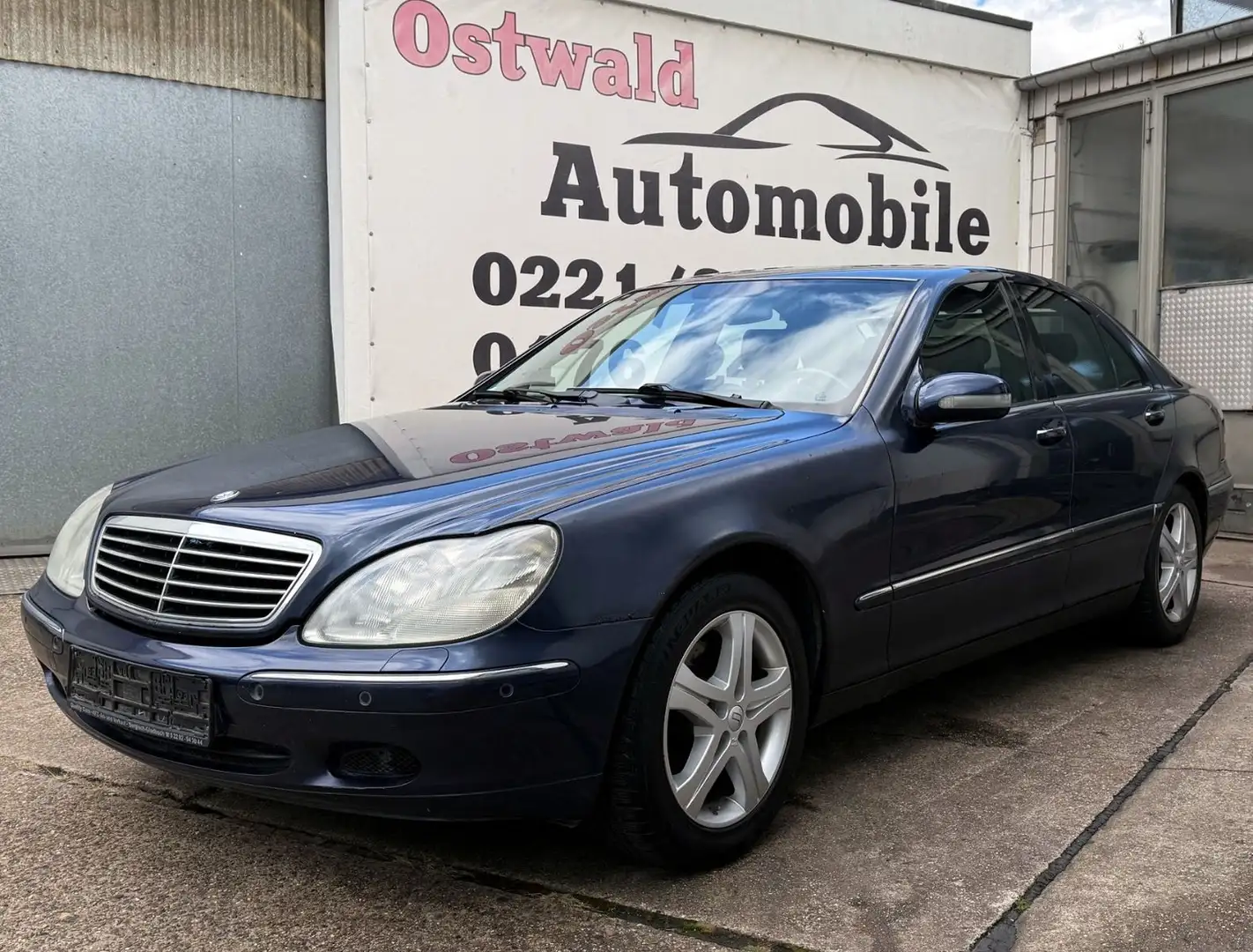 Mercedes-Benz S 320 LEDER NAVI KeyGo BOSE MEMORY GSHD SHZ Blau - 1