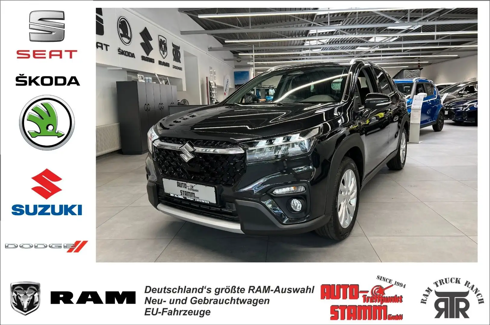 Suzuki (SX4) S-Cross 1.4 BOOSTERJET Hybrid Comfort Чёрный - 1