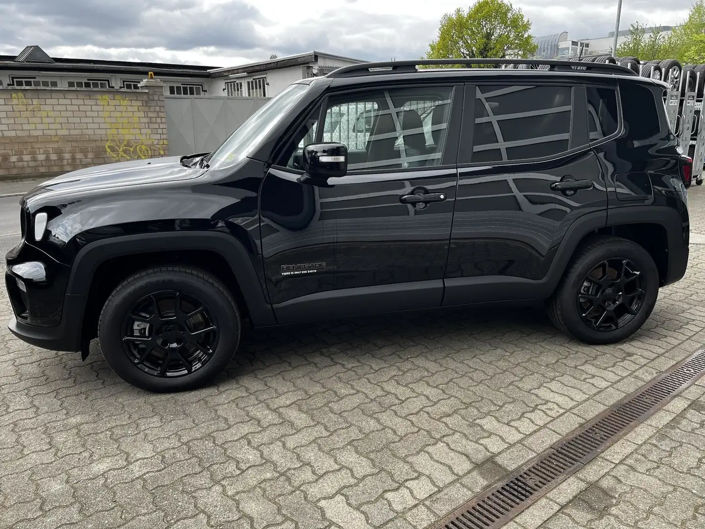 Jeep Renegade 1.3 PHEV Up Automatik 4x4 Klima* Noir - 2