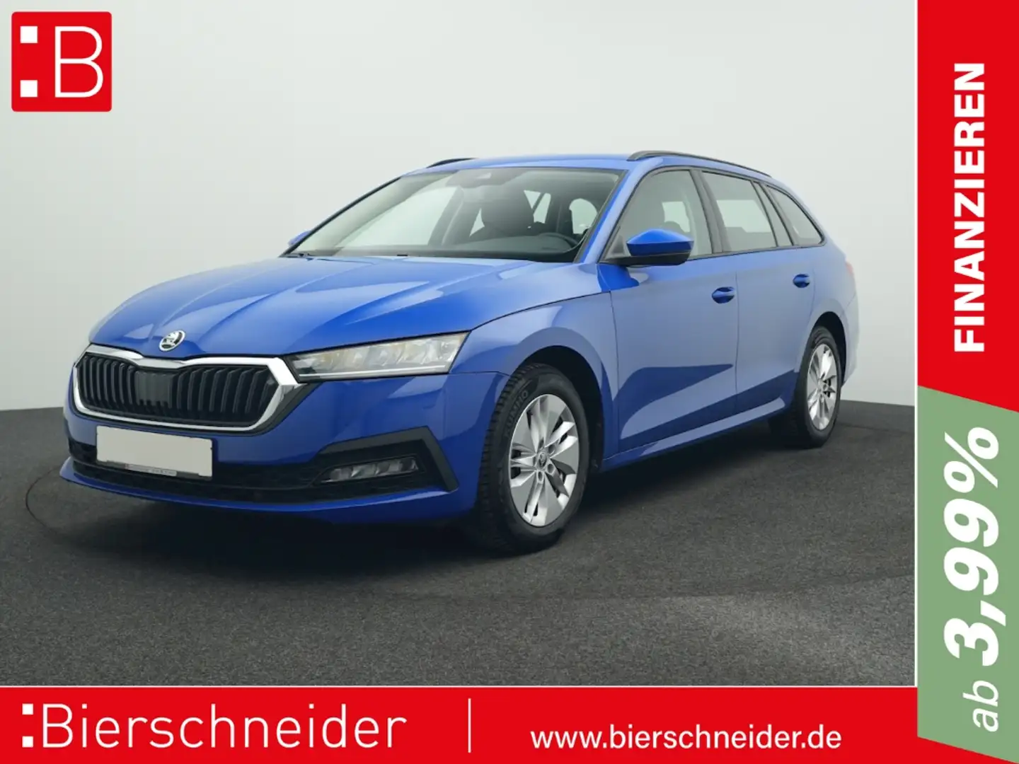 Skoda Octavia Combi 1.0 TSI Ambition NAVI LED PDC Blau - 1