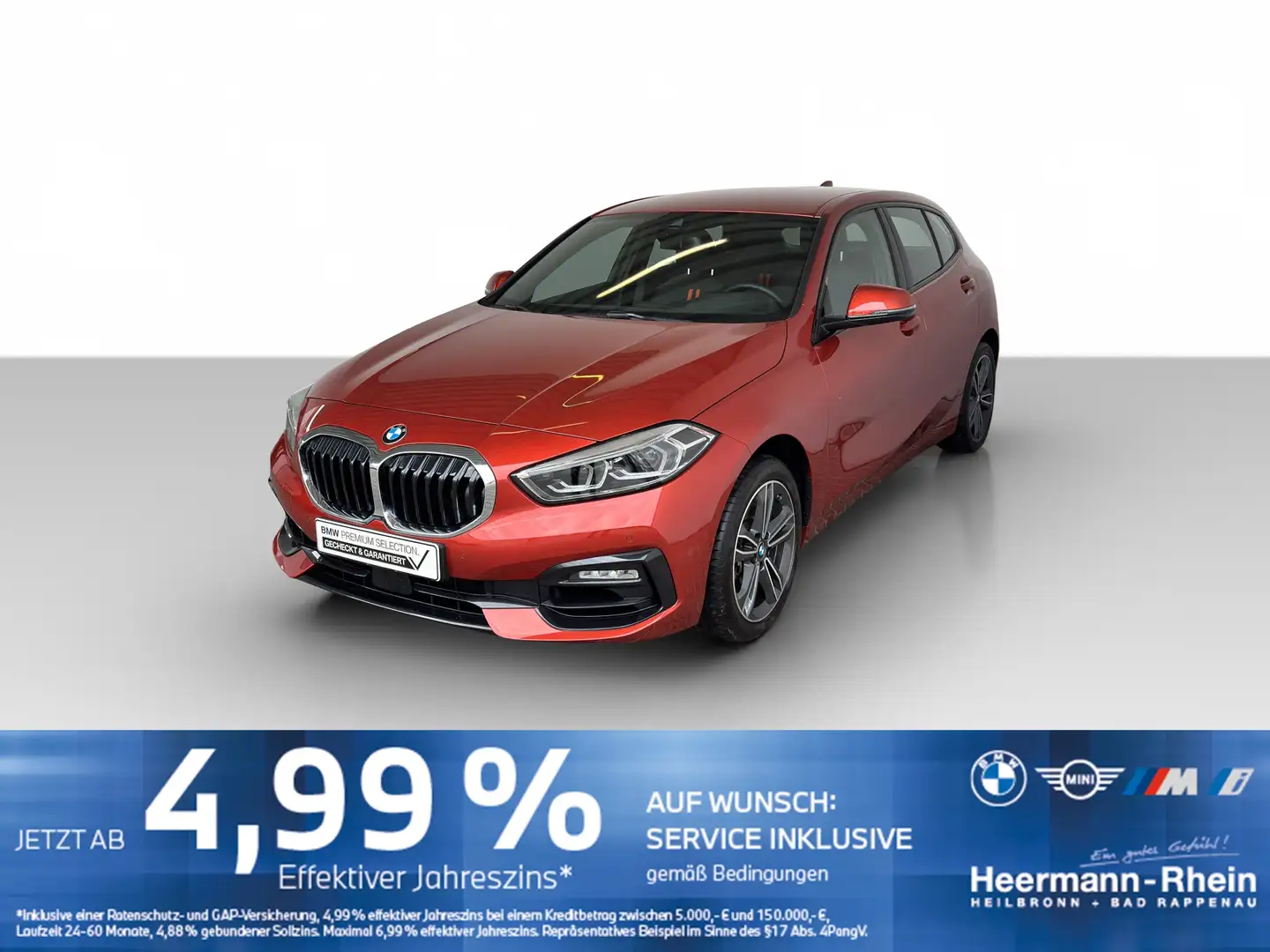 BMW 120 iA 5-trg. Sport Line LiveCock.HUD.LED.AHK.Key Orange - 2