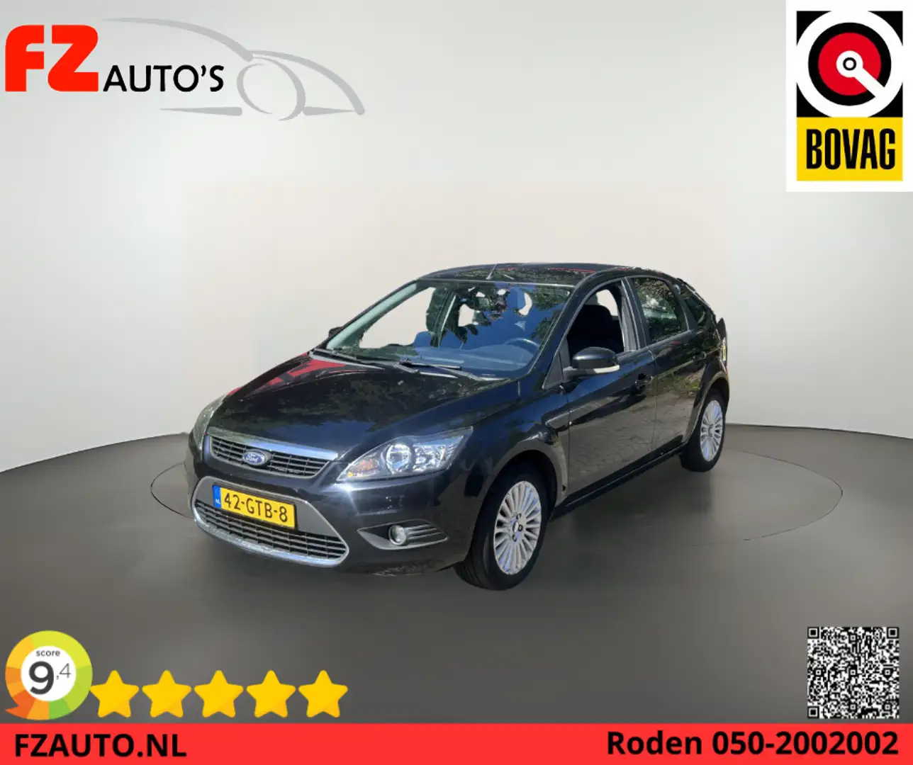Ford Focus 1.6 Titanium | Metallic | L.M Velgen | 5DRS | Zwart - 1