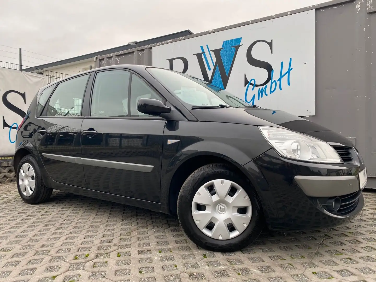 Renault Scenic II Avantage 75Tkm,Klima,1.Hand,Tüv neu Schwarz - 1
