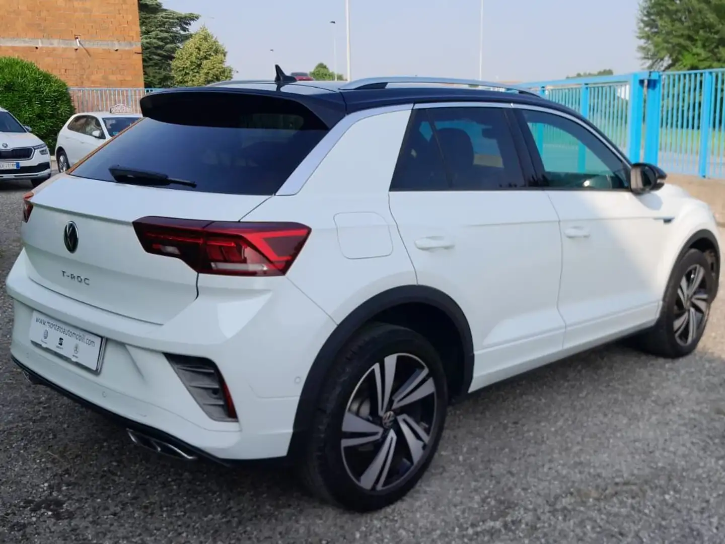 Volkswagen T-Roc T-Roc 2.0 tdi R-Line 115cv Bianco - 2