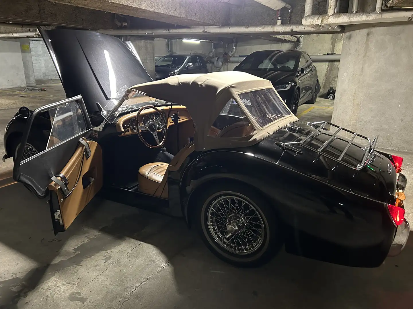 Triumph TR3 Schwarz - 1
