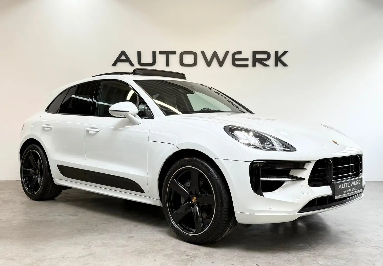 Porsche Macan S*LUFT*PANO*SPORT-AGA*21 ZOLL* Weiß - 1