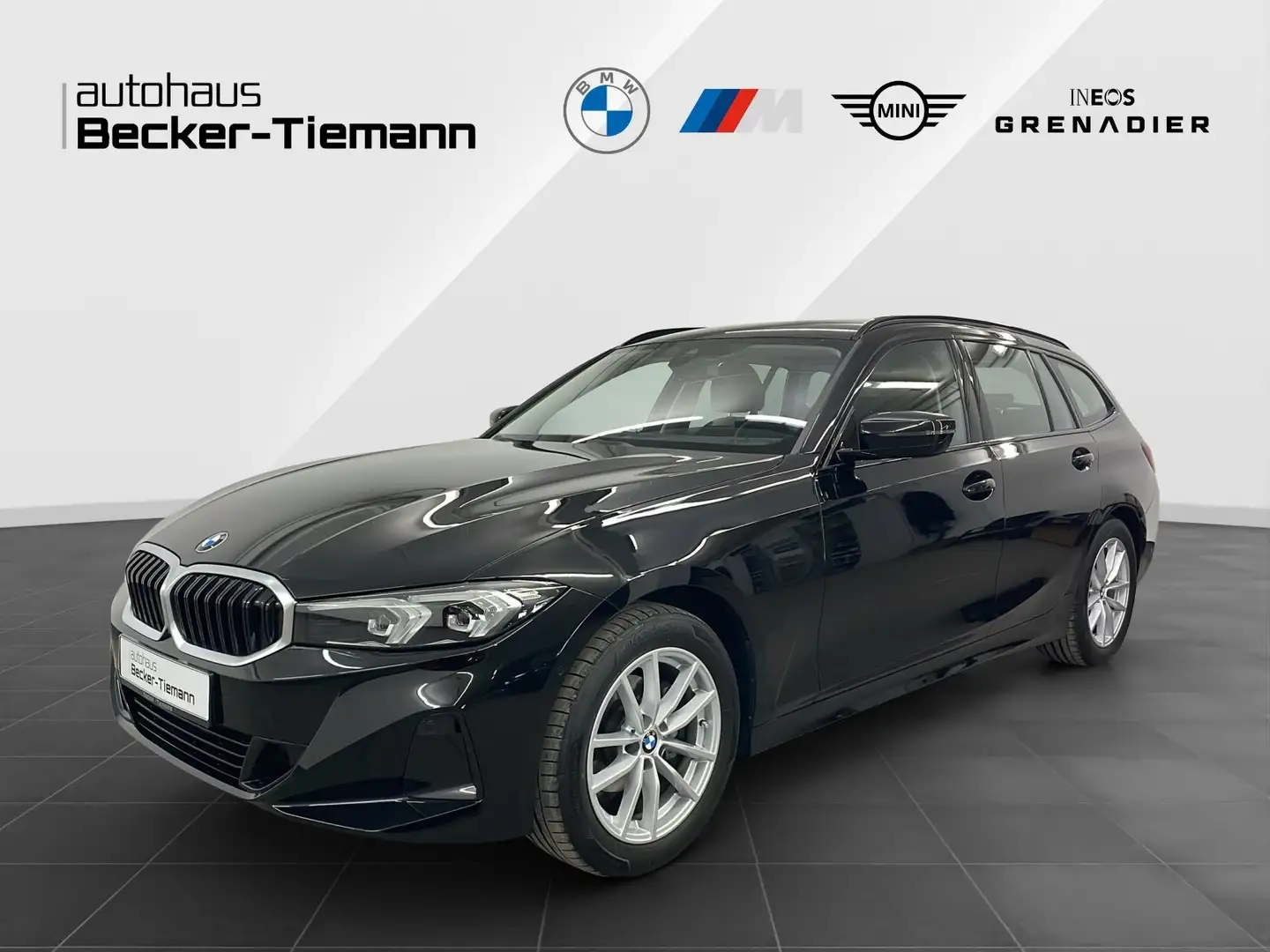 BMW 318 i A,AHK,Klimaautomatik,Navi,etc. Zwart - 1
