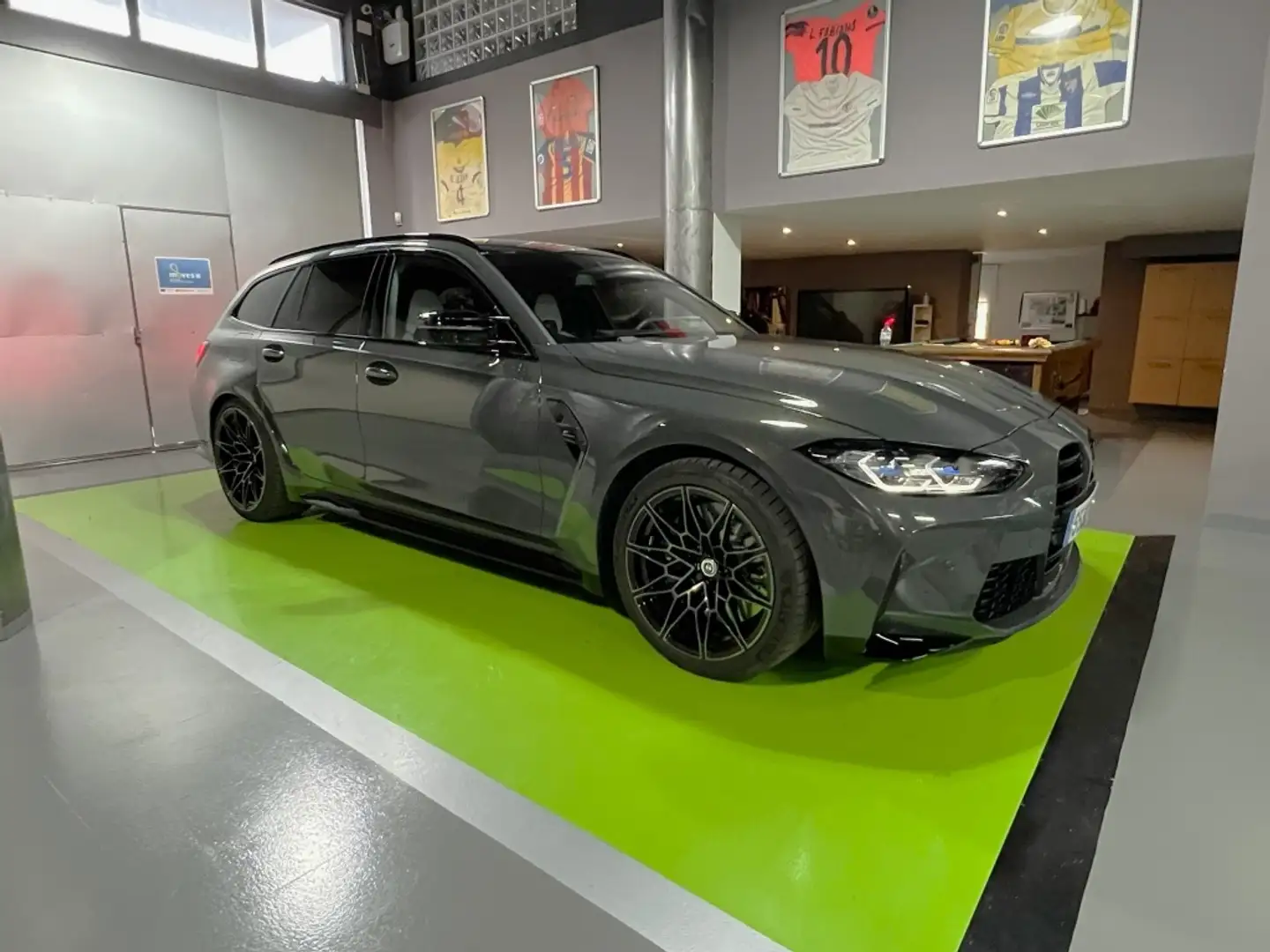 BMW M3 Competition Touring MxDrive Gris - 2