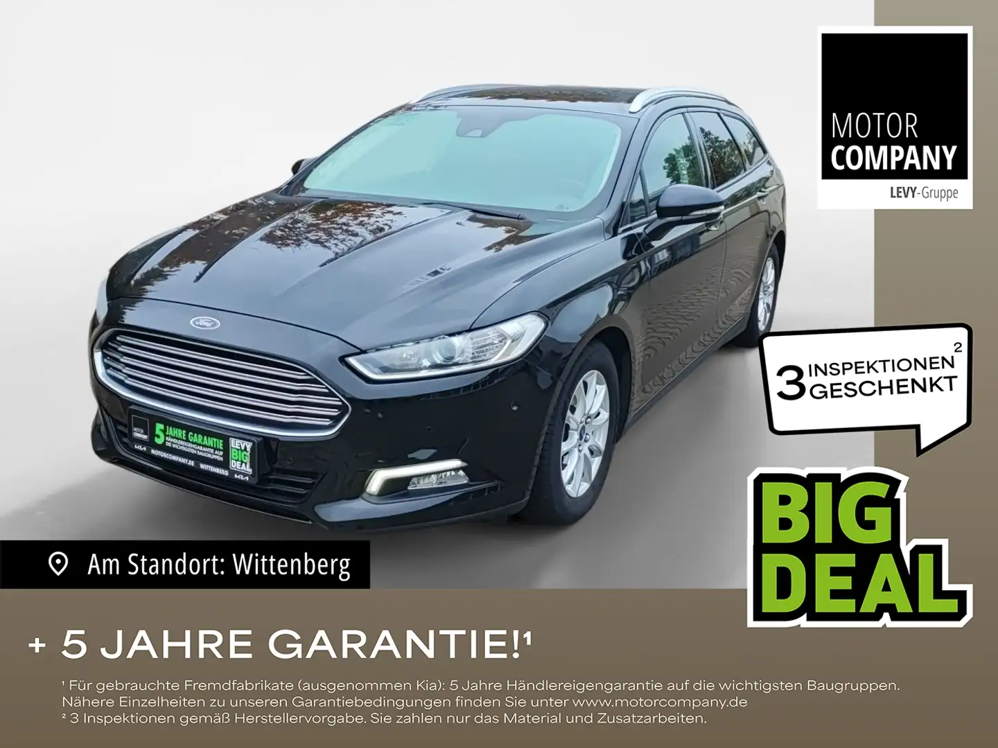 Ford Mondeo Turnier 1.5 EcoBoost Edition Schwarz - 1