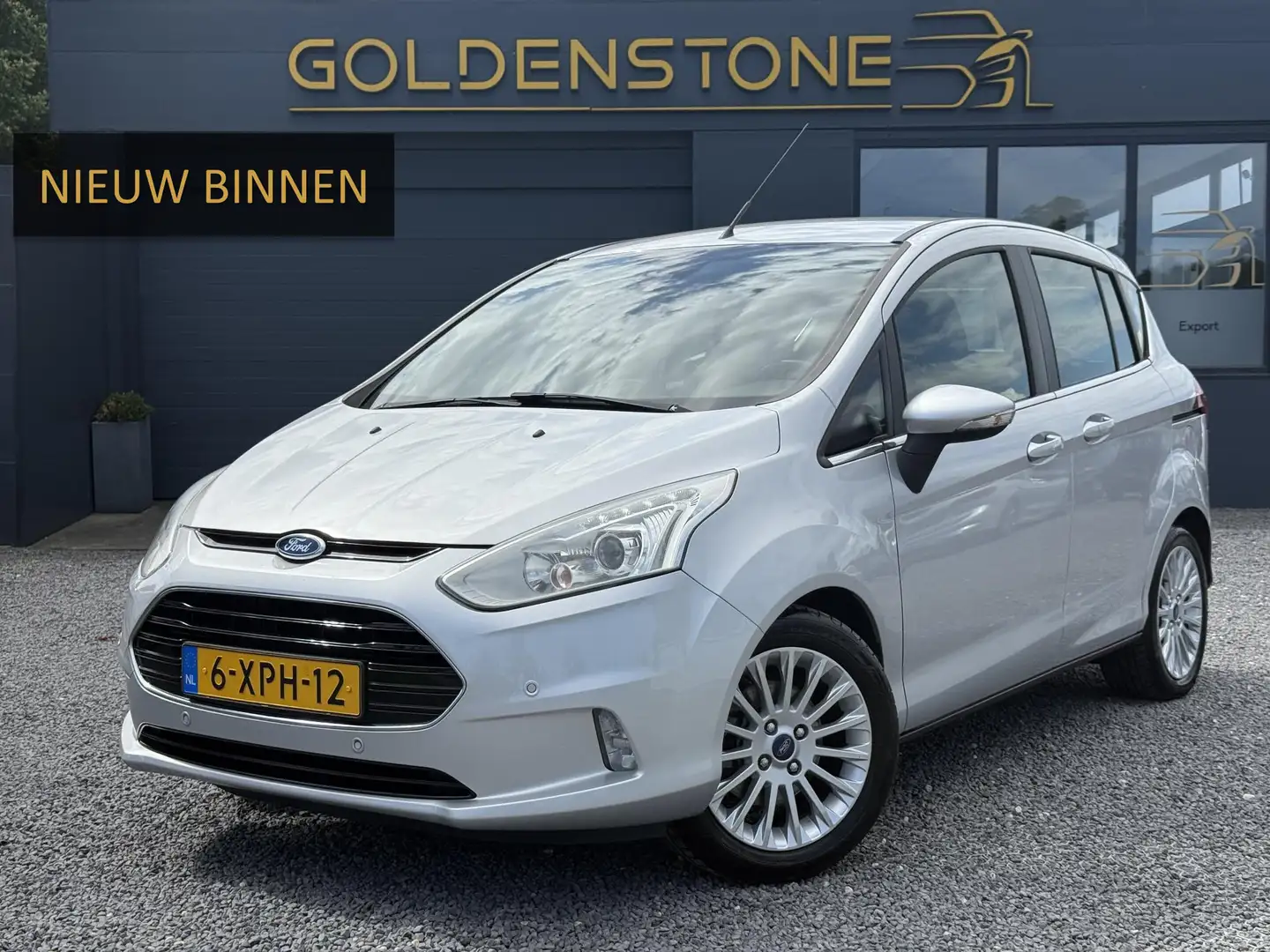 Ford B-Max 1.0 EcoBoost Titanium 2e Eigenaar,Camera,Trekhaak, Grijs - 1