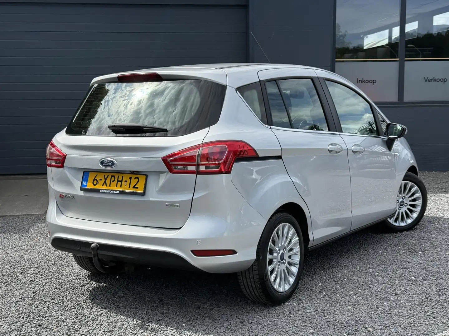 Ford B-Max 1.0 EcoBoost Titanium 2e Eigenaar,Camera,Trekhaak, Grijs - 2