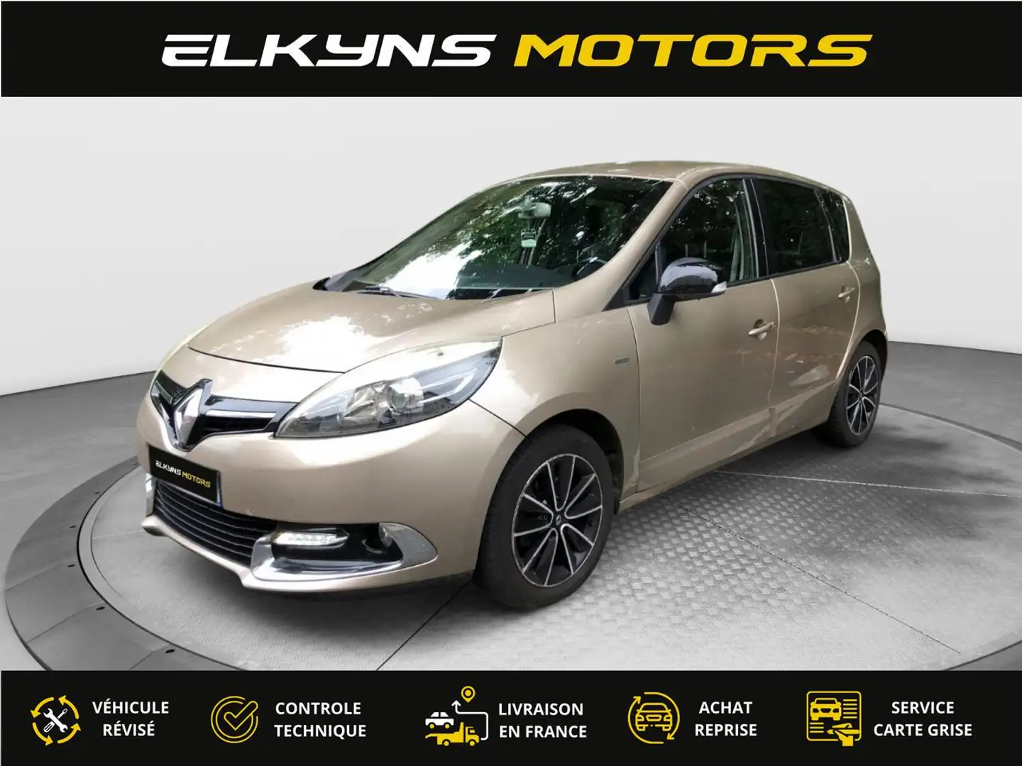 Renault Scenic Scenic 1.6 Energy dCi FAP - 130  III MONOSPACE Bose PHASE 3 Beige - 1