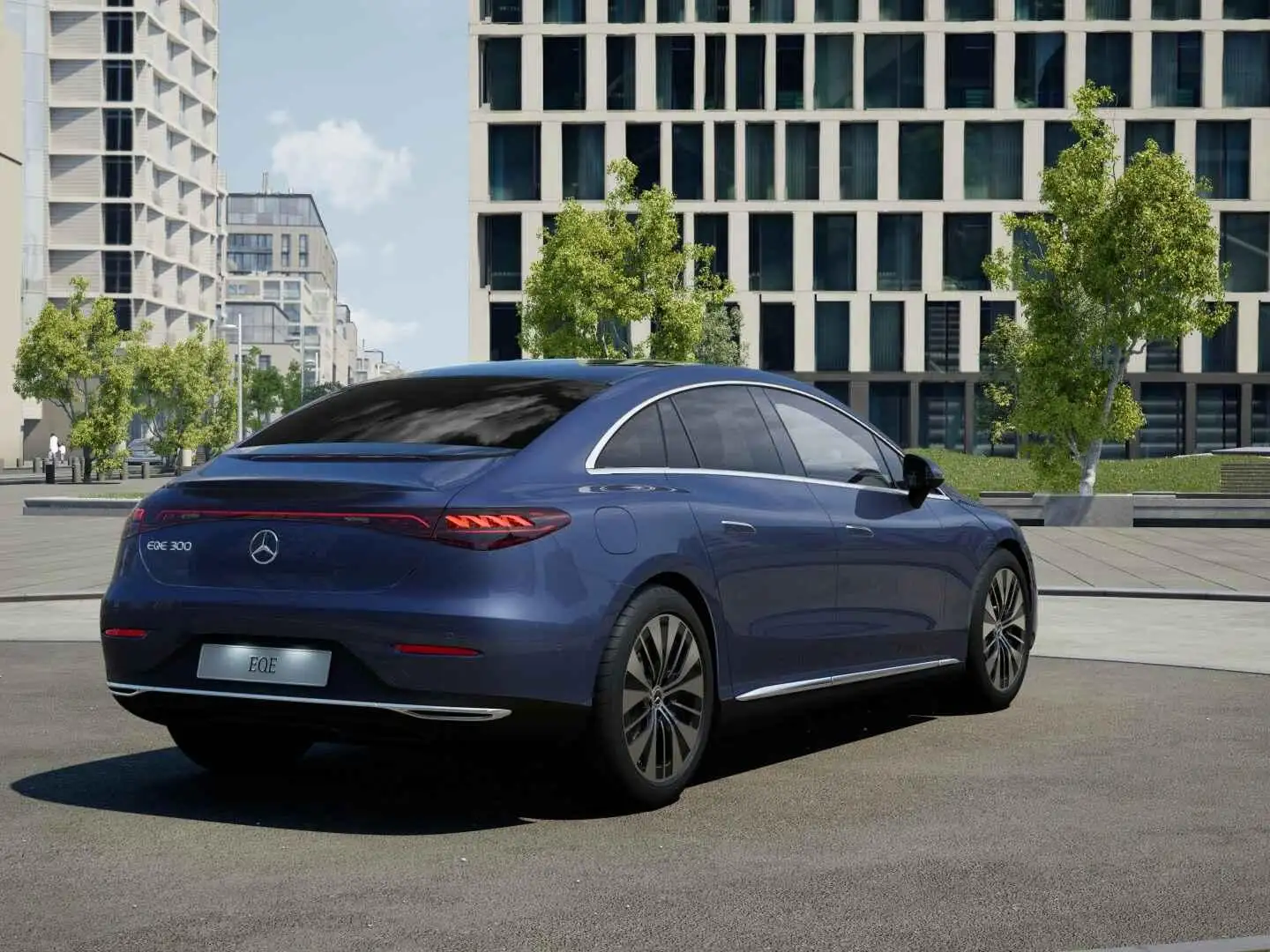 Mercedes-Benz EQE 300 Limousine Business Edition LIMITED Blauw - 2