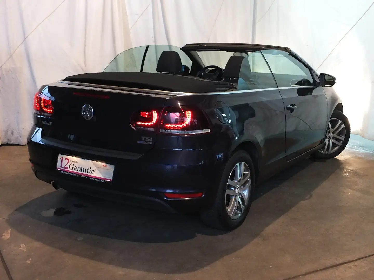 Volkswagen Golf Cabriolet VI 1.2TSi BMT KLIMAAUTOM PARKPILOT SHZ Blau - 2