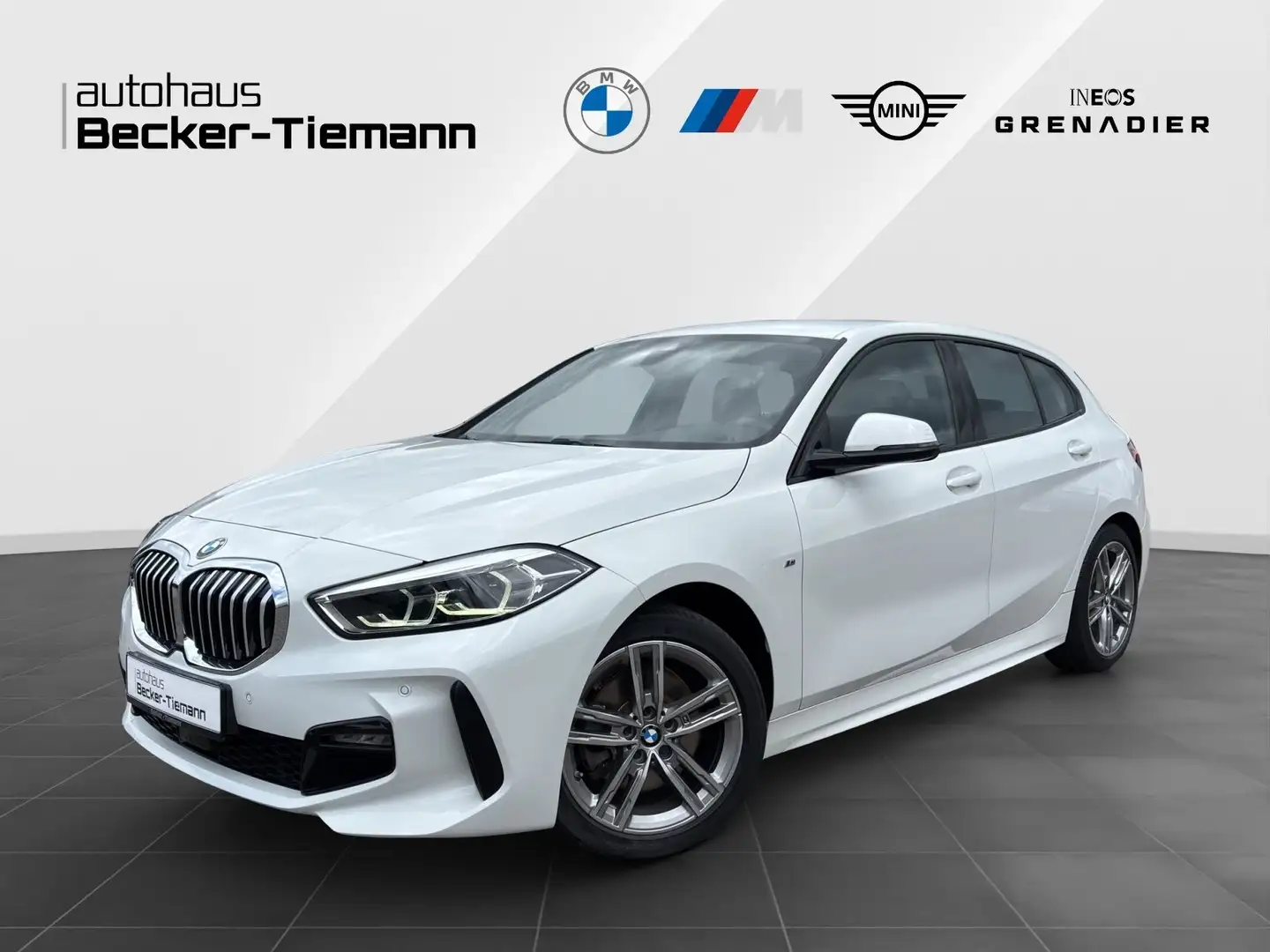BMW 118 i M Sport/LivePro/CarPlay/LED/Tempomat/PDC Blanco - 1