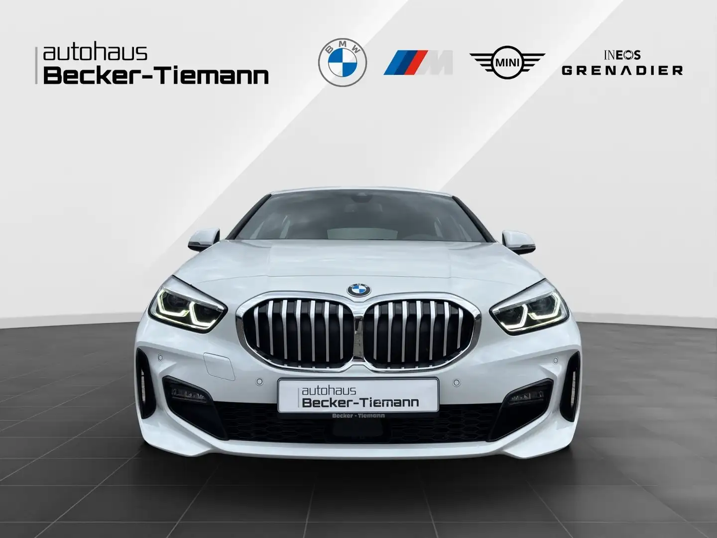 BMW 118 i M Sport/LivePro/CarPlay/LED/Tempomat/PDC Blanco - 2
