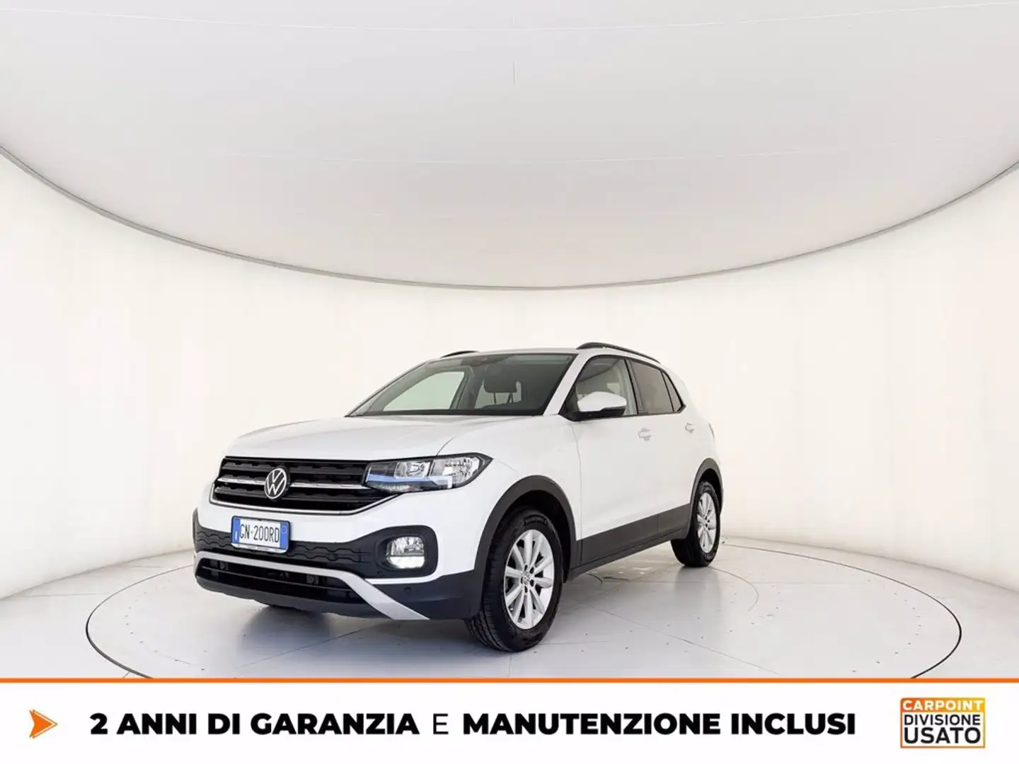 Volkswagen T-Cross 1.0 tsi style 95cv Blanc - 1