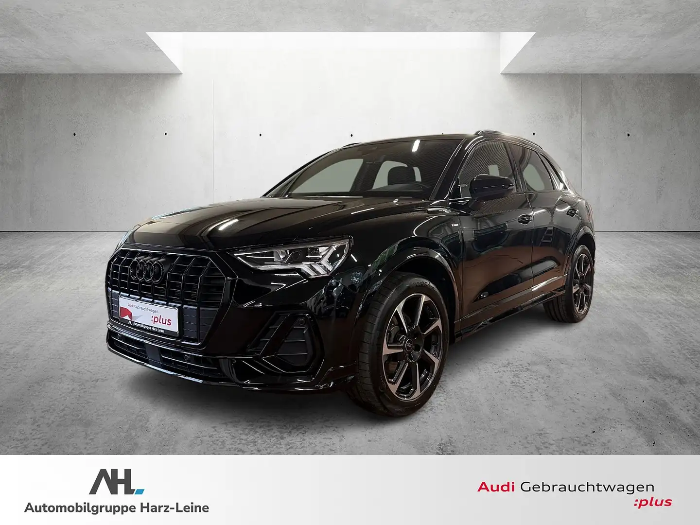 Audi Q3 35 TFSI S line Navi LED AHK ACC Optik Schwarz RFK Noir - 1